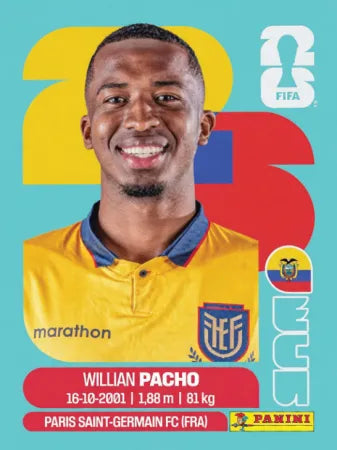 ECU 6 - Willian Pacho - Ecuador