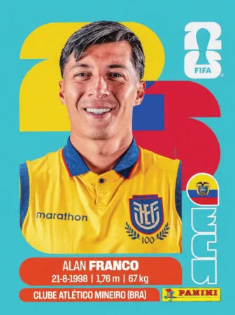 ECU 10 - Alan Franco - Ecuador