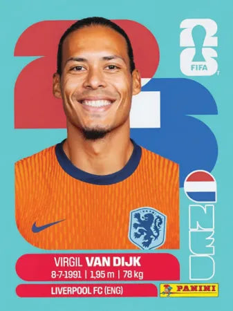NED 3 - Virgil van Dijk - Netherlands