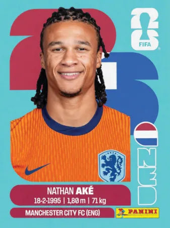 NED 7 - Nathan Aké - Netherlands
