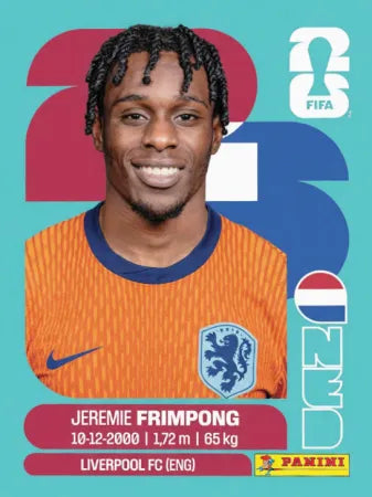 NED 8 - Jeremie Frimpong - Netherlands