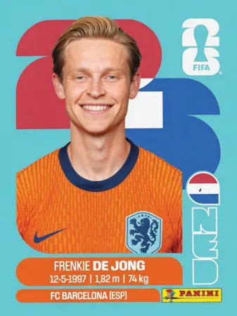 NED 14 - Frenkie de Jong - Netherlands