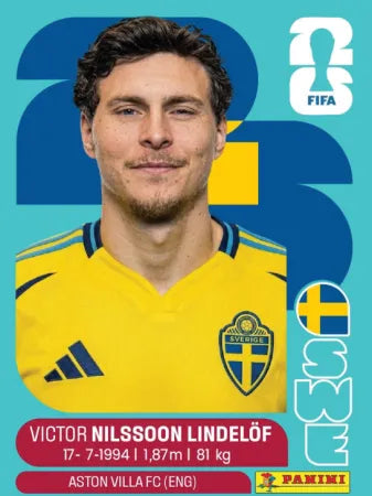 SWE 6 - Victor Nilsson Lindelöf - Sweden
