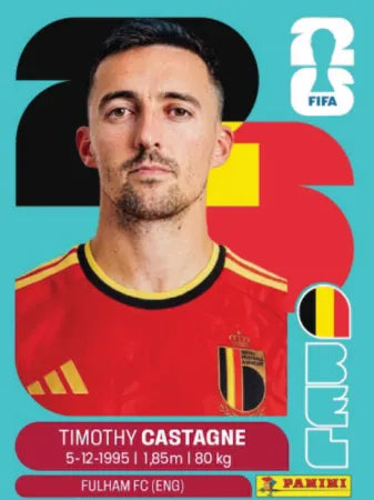 BEL 4 - Timothy Castagne - Belgium