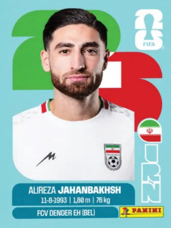 IRN 19 - Alireza Jahanbakhsh - IR Iran