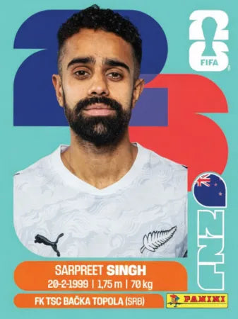 NZL 11 - Sarpreet Singh - New Zealand