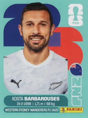 NZL 20 - Kosta Barbarouses - New Zealand