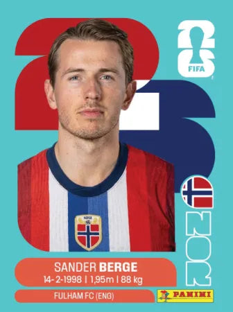 NOR 11 - Sander Berge - Norway
