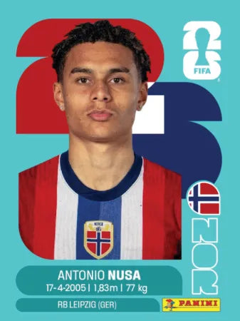 NOR 19 - Antonio Nusa - Norway
