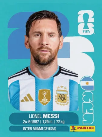 ARG 17 - Lionel Messi - Argentina
