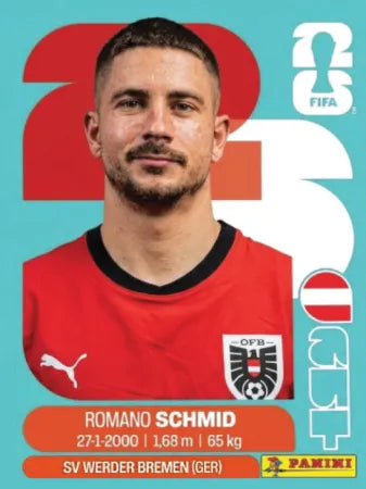 AUT 16 - Romano Schmid - Austria