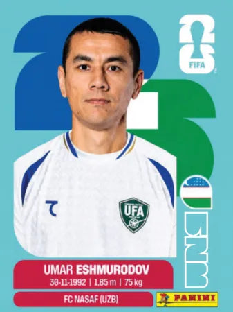 UZB 5 - Umar Eshmurodov - Uzbekistan