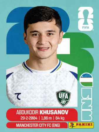 UZB 9 - Abdukodir Khusanov - Uzbekistan