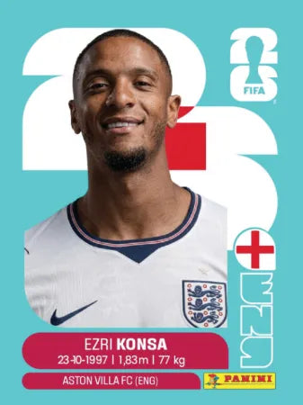 ENG 5 - Ezri Konsa - England