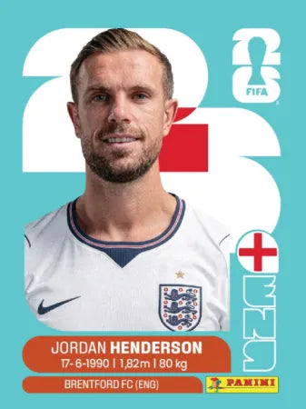 ENG 9 - Jordan Henderson - England