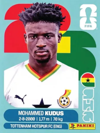 GHA 14 - Mohammed Kudus - Ghana