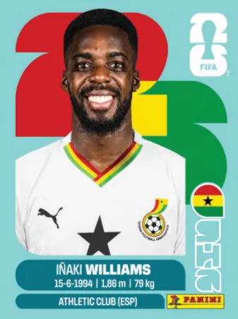 GHA 15 - Iñaki Williams - Ghana